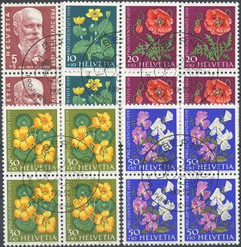 Briefmarken: J178-J182 - 1959 Bildnis Karl Hittys und Blumenbilder