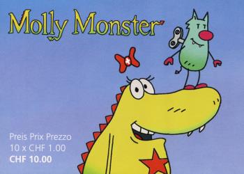 Francobolli: SBK136/ZNr.103 - 2016 Colore multicolore, Molly Monster