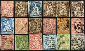Francobolli: Lot-Strubel -  Lotto Strubel