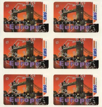 Thumb-2: EMS1-EMS3 - 1997, Città del mondo, francobolli autoadesivi