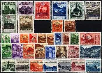Francobolli: D1-D35 - 1932-1947 francobolli ufficiali