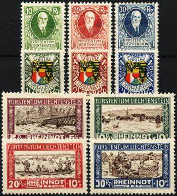 Francobolli: W1-W10 - 1925-1928 Spese di beneficenza