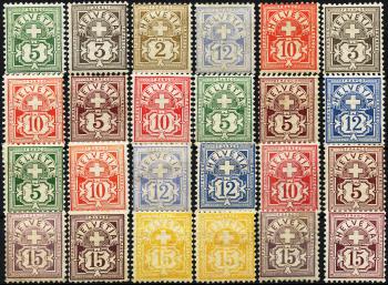 Briefmarken: Lot-Ziffermuster -  Lot-Ziffermuster