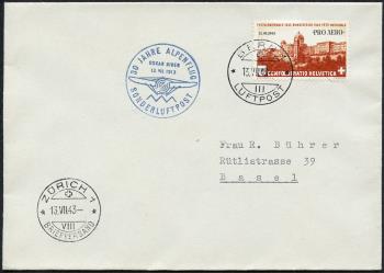 Thumb-1: SF43.1ac - 13. Juli 1943, Bern-Zurich and Zurich-Bern