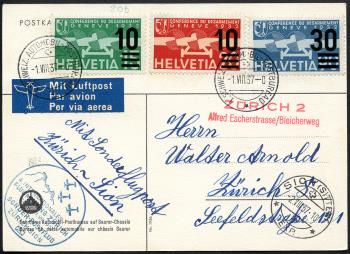 Thumb-1: SF37.3a - 2. August 1937, Zurich - Sion