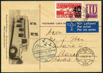 Thumb-1: SF37.3a - 2. August 1937, Zürich - Sion