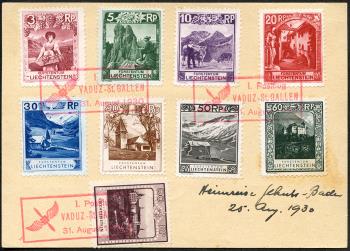 Thumb-1: SF30.5b - 31. August 1930, Vaduz-St. Gallo