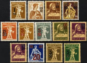 Thumb-1: 132-181 - 1915 - 1930, Problemi di consumo con nuove impronte di valore