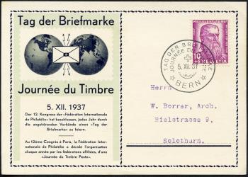 Thumb-1: TdB1937D/F D/IT - Berne, le 5 décembre 1937