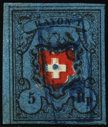 Thumb-1: 15IT1 - 1850, Rayonne I avec bordure croisée