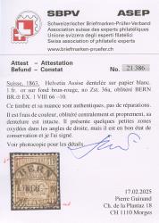 Thumb-2: 36a - 1863, Weisses Papier