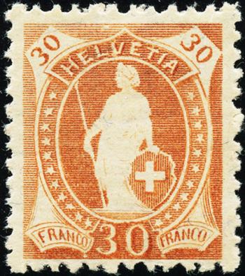 Thumb-1: 96A - 1907, Carta in fibra, 14 denti, WZ