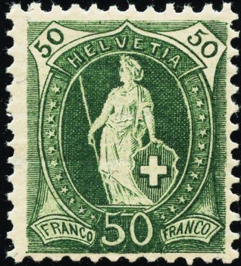 Thumb-1: 98A - 1907, Faserpapier, 14 Zähne, WZ
