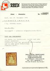 Thumb-2: 22A - 1854, Munich printing, 3rd printing period, Munich paper