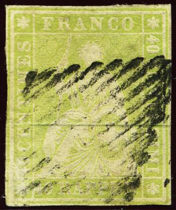 Thumb-1: 26Aa - 1854, Münchner Druck, 1. Druckperiode, Münchner Papier