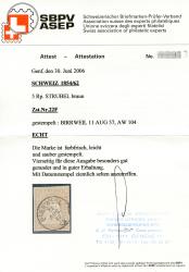 Thumb-2: 22F - 1856, Bernese printing, 1st printing period, Munich paper