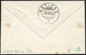 Thumb-3: JIII - 1912, Precursor without postage value