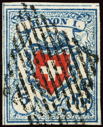 Thumb-1: 17II-T17 B1-RU - 1851, Rayon I, ohne Kreuzeinfassung