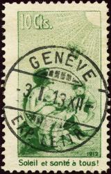 Thumb-1: JII - 1912, Precursor without postage value