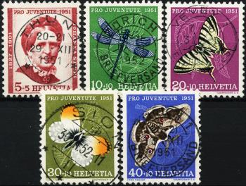 Thumb-1: J138-J142 - 1951, Portrait of J. Spyris and insect pictures
