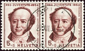 Thumb-1: J153.2.01 - 1954, Portrait of Jeremias Gotthelf