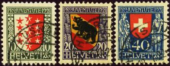 Thumb-1: J18-J20 - 1921, Cantonal coat of arms