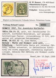 Thumb-2: JII - 1912, Précurseur sans valeur postale