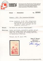 Thumb-2: JI-JIII - 1912, Precursor without postage value