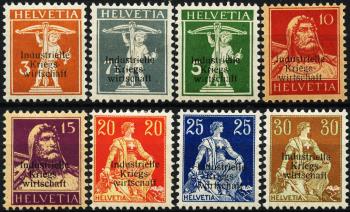 Thumb-1: IKW1-IKW8 - 1918, Industrial war economy, print thin font