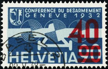 Thumb-1: F24d - 1936, Aufbrauchsausgabe mit hellrotem Aufdruck