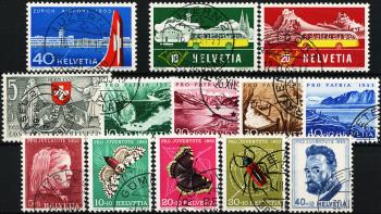 Briefmarken: CH1953 - 1953 Jahreszusammenstellung