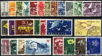 Briefmarken: CH1949 - 1949 Jahreszusammenstellung