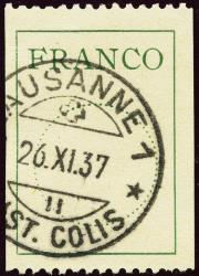 Briefmarken: FZ2 - 1925 Antiquaschrift, Kreis 16.8 mm