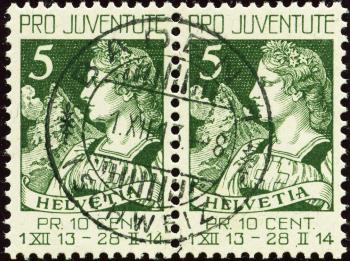 Thumb-1: J1 - 1913, Helvetia with Matterhorn