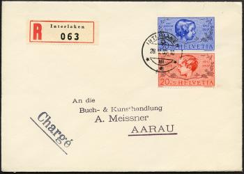 Thumb-1: J83I.2.01-J84I - 1937, Anniversary block 25 years of Pro Juventute stamps