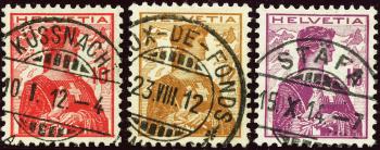 Thumb-1: 120-122 - 1909, Helvetia Brustbild II