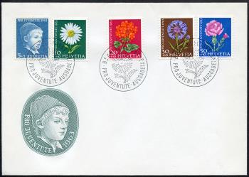Thumb-1: J200L-J204L - 1963, Portrait of a boy, meadow and garden flowers