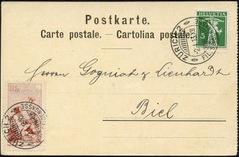 Thumb-1: JI - 1912, Précurseur sans valeur postale