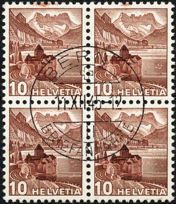 Thumb-1: 242z - 1939, Chillon Castle, corrugated paper