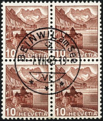 Thumb-1: 242z - 1939, Chillon Castle, corrugated paper