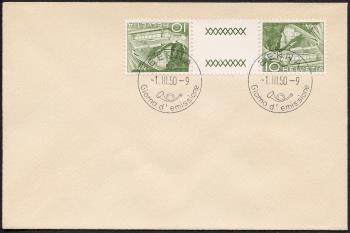 Thumb-2: S60-S62 - 1950, With two horizontal rows of crosses, technology and landscape