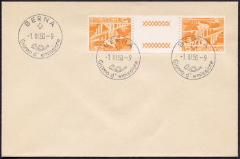 Thumb-3: S60-S62 - 1950, With two horizontal rows of crosses, technology and landscape