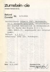Thumb-2: 446 - 1967, Advertising and commemorative stamps, white cane