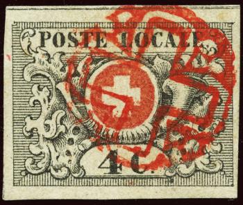 Briefmarken: 9 - 1849 Waadt 4
