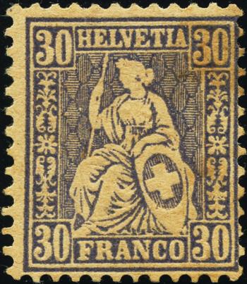 Timbres: 41 - 1867 Livre blanc