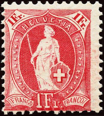 Timbres: 99A - 1907 Papier fibre, 14 dents, WZ