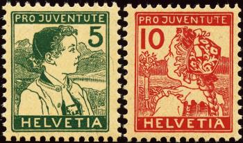 Francobolli: J2-J3 - 1915 Immagini di costumi tradizionali