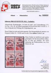 Thumb-2: JIII - 1912, Precursore senza valore postale