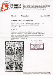 Thumb-3: JIII - 1912, Precursore senza valore postale