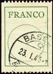 Thumb-1: FZ4 - 1943, Antiqua typeface, circle 19 mm